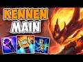 AMAZING SOLO CARRY BY CHALLENGER KENNEN MAIN! | CHALLENGER MID KENNEN GAMEPLAY | Patch 11.20 S11