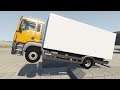 BeamNG Drive - MAN TGS 4x2 Cargo truck Suspension Test