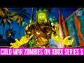 CALL OF DUTY COLD WAR ZOMBIES ON XBOX SERIES S! XBOX SERIES S COLD WAR ZOMBIES GAMEPLAY!