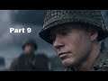 Call of Duty : WWII - Gameplay with Commentary : Part 9 (Bloody Snow)