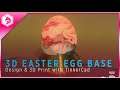 Easter Egg Stand Tinkercad 3d Modeling Tutorial #3dprinting #adafruit