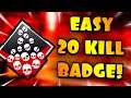 EASY 20 Kill Badge Guide! How To Get The 20 Kill Badge Apex Legends Season 4