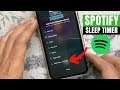 How to Use Spotify’s Sleep Timer on iPhone