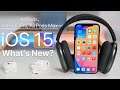 iOS 15 - AirPods, AirPods Pro and AirPods Max Features - What's New?