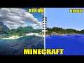 Minecraft | RTX ON vs RTX OFF | RTX Shader | RTX Graphic mod working on GTX GPU