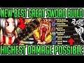 New Highest Damage Best Great Sword Build - Monster Hunter World Iceborne! #greatsword #rajang