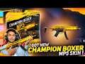 New Weapon Royale I Got New Legendary Champion Boxer MP5 Gun Skin At Garena Free Fire 2002