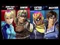 Super Smash Bros Ultimate Amiibo Fights   Request #5354 Zero Suit & Simon vs Falcon & Richter