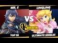 The April Minor Top 96 - Mr. E (Lucina) Vs. LingLing (Peach) Smash Ultimate - SSBU