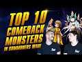 The Top 10 Comeback Monsters in Summoners War!