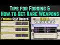 Tips for Forging & How to get Rare Weapons (Rerolling Monster Drops) | Fire Emblem: Three Houses
