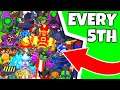 Using 10X CASH MOD To Get EVERY SINGLE 5TH TIER TOWER In ONE GAME! (Bloons TD 6)
