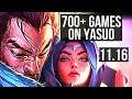 YASUO vs IRELIA (MID) | 3.5M mastery, 7 solo kills, Legendary, 700+ games | NA Diamond | v11.16