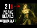 21 More INSANE Details in MGS3