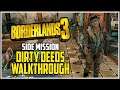 Borderlands 3 Dirty Deeds Side Mission Walkthrough Bounty Of Blood DLC