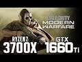 Call of Duty Modern Warfare on Ryzen 7 3700x + GTX 1660Ti 1080p, 1440p benchmarks!