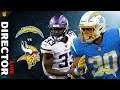 Chargers vs Vikings: Week 10 Watch Party - HUGE GIVEAWAY | Director Live