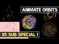 Coding your own Spiral Orbital Animations in JavaScript | 25 SUBSCRIBER SPECIAL