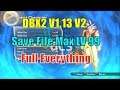 DBX2 1.13V2 - File Save (FULL ALL - LV99, UNLIMITED ZENI, MEDAL, ACCESSORIES...)