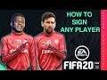 Fifa 20 Custom Teams Tutorial - HOW TO SIGN ANY PLAYER!