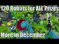How to find 120 Robots in the Luobu AOTU Event | Most Spots | How to get all Prizes | More in Dec