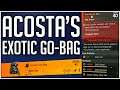 How to Get the ACOSTA'S GO-BAG Exotic Backpack in The Division 2!