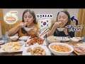 KOREAN FOOD MUKBANG PANG GUTOM (TTEOKBOKKI, CHICKEN WINGS, RAMYUN ETC) | Merienda Time