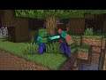 Minecraft but mobs get really cool weapons (Last Man Standing)