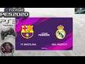 Real Madrid Vs Barcelona El Clasico eFootball PES 2020 Master League || PS3 Gameplay Full HD 60 FPS