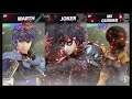 Super Smash Bros Ultimate Amiibo Fights – Request #13788 Marth vs Joker vs Cuphead
