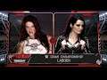 WWE 2K16 Paige VS Lita 1 VS 1 Ladder Match WWE Divas Title