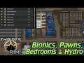 [152] Bionics, Pawns, Bedrooms & Hydro For The Farm | RimWorld 1.1 Royalty Empires Of The Rim