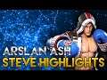Arslan played against ARC and an amazing set against Khan
