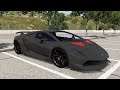 BeamNG.drive - Lamborghini Sesto Elemento 2010 - Car Show Test Drive Crash . 4K 60fps.