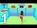 Clothes Run - Gameplay Part 1 - All Levels (Android, iOS)