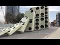 Domino Effect - The largest domino simulation V4 on a Real Footage