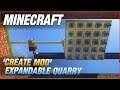 Expandable Quarry | Minecraft Create Mod Tutorial