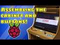 How to build a RetroPie Arcade Machine - Assembling the Cabinet and Buttons