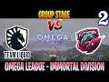 Liquid vs FTM Game 2 | Bo3 | Groupstage OMEGA League Immortal Division | DOTA 2 LIVE