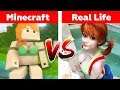 MINECRAFT ALEX IN REAL LIFE! Minecraft vs Real Life animation