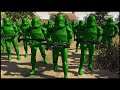 Plastic Green CLONE ARMY MEN!? - Men of War: Star Wars Mod Battle Simulator