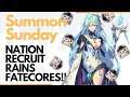 Summon Sunday - Nation Recruit Rains Fatecores [Exos Heroes]