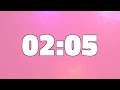 2 MINUTES AND 5 SECONDS COUNTDOWN TIMER [125 seconds - 2:05]