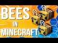 BEES IN MINECRAFT - Latest Snapshot Showcase !! (19w41a)