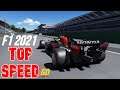 F1 2021 TOP SPEED | ASSETTO CORSA #Shorts