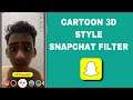 How To Get Cartoon 3D Style Filter On Snapchat (Pixar Filter)