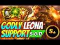 LEONA SUPPORT IS SO EASY! Support S+ Guide w/ commentary | League of Legends ranked gameplay