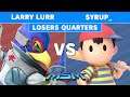 MSM Online 18 - Syrup_ (Ness) Vs Larry Lurr (Falco) Losers Quarters - SSBU