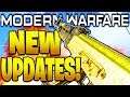 NEW MODERN WARFARE UPDATES! TANK NERFS, KILLFEED, GUNFIGHT RANKS + MORE COD Modern Warfare Updates!