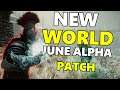 NEW WORLD MMO - June Alpha Patch - Guild Change, Combat Improvements & Bug Fixes!